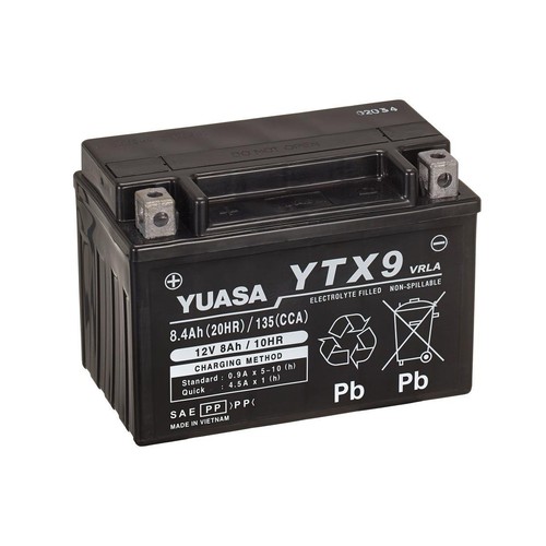 Batteria yuasa ytx9 da - ytx9,