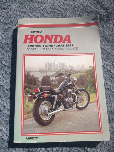 Clymer honda 400cc - clymer, twins